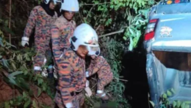 Warga emas maut dihempap kenderaan terbalik
