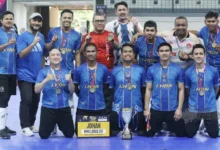 LHDNM dinobat juara kejohanan futsal antara jabatan