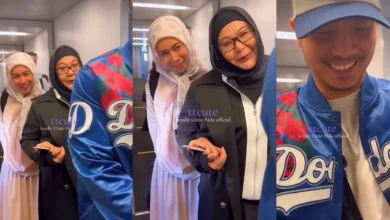 Erma Fatima Pegang Tangan Amira Othman [VIDEO]