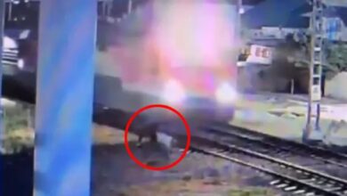 ‘Wira’ misteri lintas kereta api selamatkan lelaki pengsan