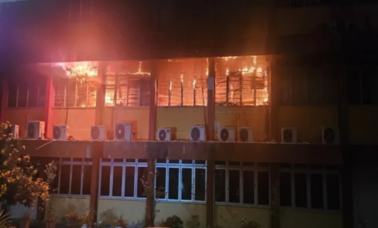 Bilik pejabat Sekolah Menengah Agama Persekutuan Kajang musnah terbakar