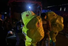 Lapan jam bersihkan tumpahan bahan kimia di jalan