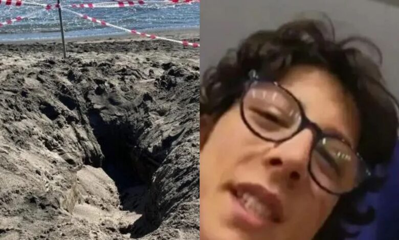 Remaja maut tertimbus lubang pasir