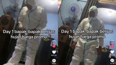Beli baju hujan, dapat sut Covid-19