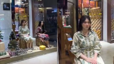 Butik guna manusia jadi ‘mannequin’