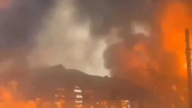 14 kedai papan usia 100 tahun musnah terbakar di Jasin