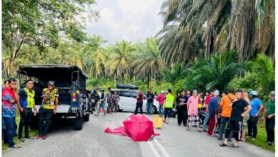 Selepas ibu, si anak pula meninggal dunia akibat kemalangan Isnin lalu