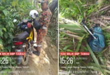 Lelaki hilang ketika memancing, motosikal dan kasut ditemui di tebing sungai