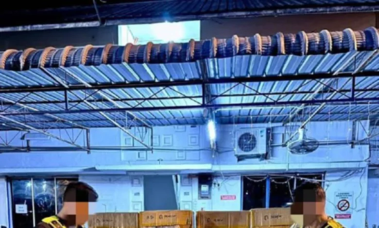 PGA rampas rokok seludup, elektronik bernilai RM1.2 juta di Tumpat