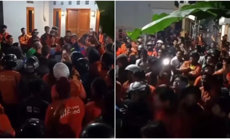 Ratusan ‘rider’ serang rumah pelanggan