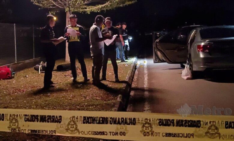Ketua geng samun ditembak mati ketika berbalas tembakan dengan polis di Sungai Petani
