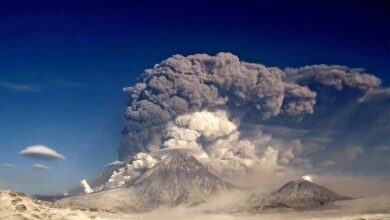 Gunung berapi Russia meletus selepas gempa bumi dahsyat