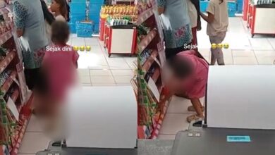 ‘Sempat pura-pura garu kaki sebelum curi’