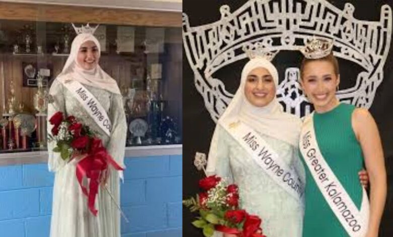 Wanita bertudung pertama menang ratu cantik AS