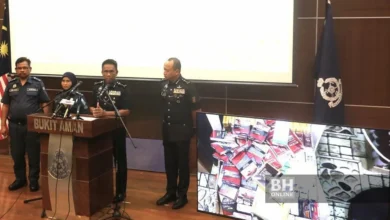 Op Kontraban Mega 1.0 rampas rokok, minuman keras bernilai RM12.2 juta