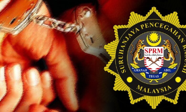 Syor syarikat suami bekal makanan, SPRM tahan pengarah jabatan kerajaan