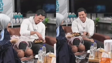 Amira Othman Beri Kek Kepada Fattah Amin [VIDEO]