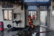 Dua warga asing maut, lima cedera dalam kebakaran rumah