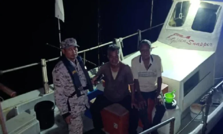 Dua pemancing hilang ditemukan selamat di Pulau Kendi