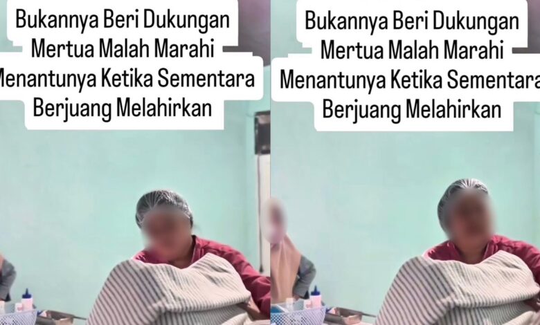 Mertua mulut ‘puaka’, minta menantu mati semasa bersalin