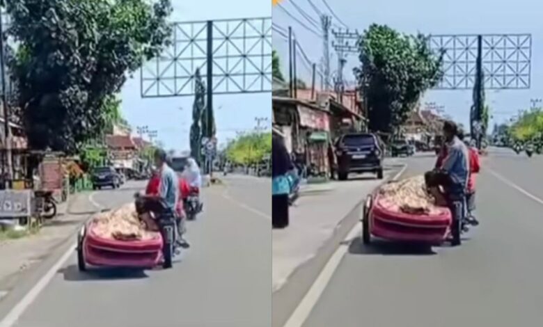 Ambulans mahal, jenazah dibawa naik motosikal roda tiga