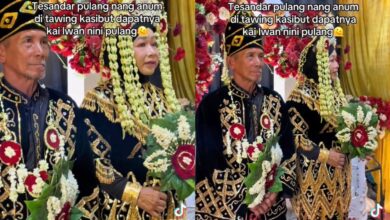 Cinta tak mengenal usia, datuk kahwin nenek