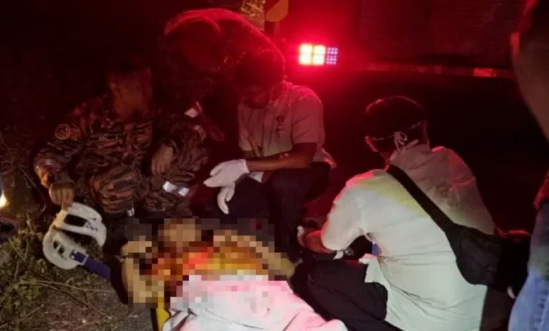 Warga emas maut motosikal jatuh gaung 10 meter