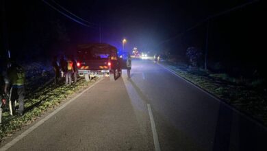 2 penunggang basikal maut, seorang parah dirempuh ketika lawan arus