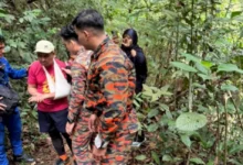2 jam bawa turun pendaki cedera di Lata Medang