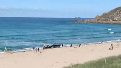 Pengunjung pantai saksi ‘drama’ polis kejar penjenayah