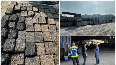 PGA rampas bahan tembaga, barangan RM8.586 juta di kilang tanpa lesen