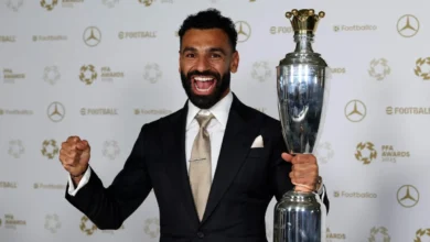 Salah cipta sejarah kali ketiga ungguli Pemain Terbaik PFA