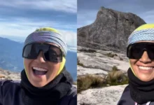 Fara Fauzana Berjaya Tawan Puncak Gunung Kinabalu [VIDEO]