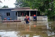 Banjir, tanah runtuh di Tuaran, penduduk diminta berjaga-jaga