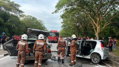2 maut, seorang parah nahas di Bertam Perdana