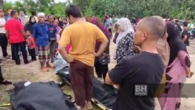 Pasangan suami isteri ditemui lemas, bot dinaiki terbalik dipukul ombak