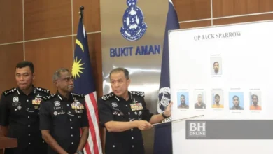 Geng mengganas di Taman Sentosa Klang, Brickfields dan Cheras tumpas