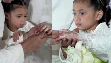 “Fatima Menemani Ayahnya Sarung Cincin”