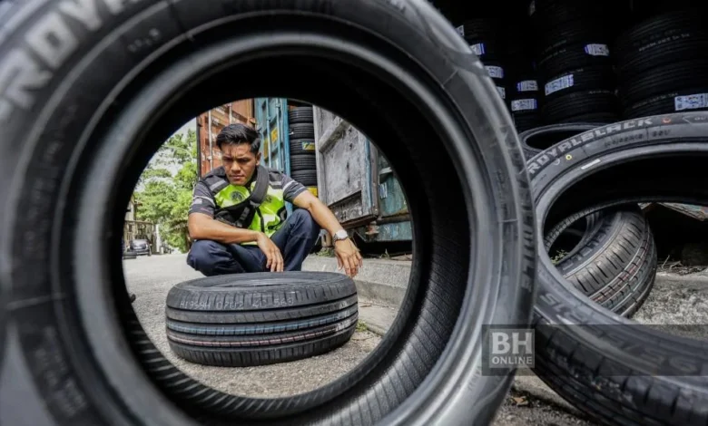 SPRM gempur syarikat dipercayai seludup tayar, palsukan dokumen sejak 2020