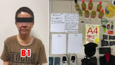 Wanita ditahan ugut, khianat dengan api