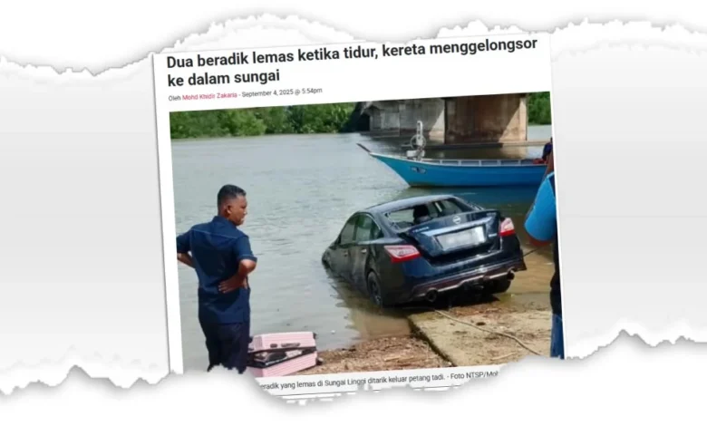 Dua beradik maut: Niat pasangan suami isteri berinfak jadi majlis tahlil