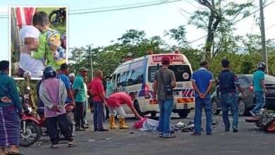 Duka selepas cuti penggal, ibu maut kemalangan hantar anak ke sekolah