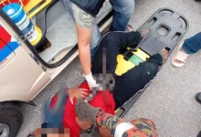 Kanak-kanak cedera besi pengayuh basikal tertusuk perut
