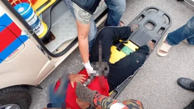 Kanak-kanak cedera besi pengayuh basikal tertusuk perut