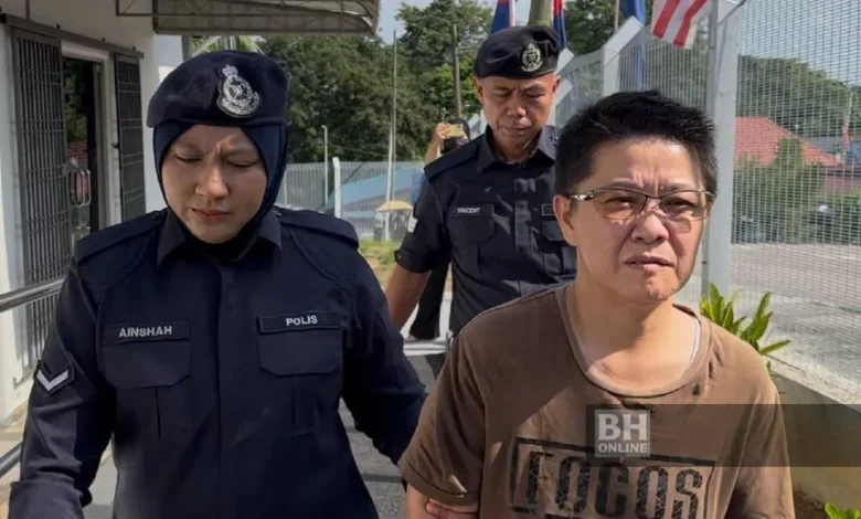 Ibu tunggal disyaki dalang sindiket 'ah long' didakwa bakar dua kereta peminjam