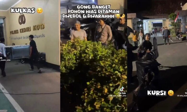 Penduduk beramai-ramai pulangkan barang dicuri semasa rusuhan