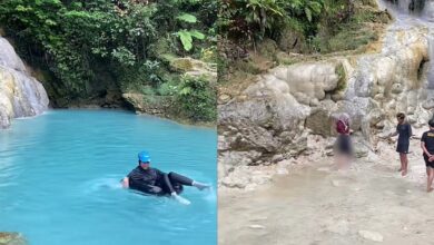 Wanita minta keringkan sungai, gelang emas hilang