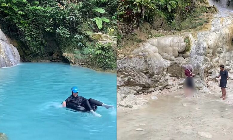 Wanita minta keringkan sungai, gelang emas hilang
