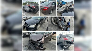 Kejar ambulans bawa nenek, langgar lampu merah sehingga sebabkan kemalangan 5 kenderaan