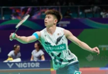 Jun Hao kini di ranking ke-20 dunia